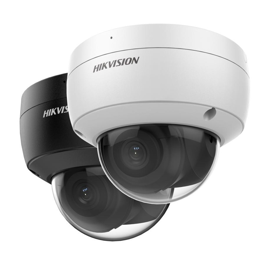Cámara IP Hikvision Domo 4 MP AcuSense + mic