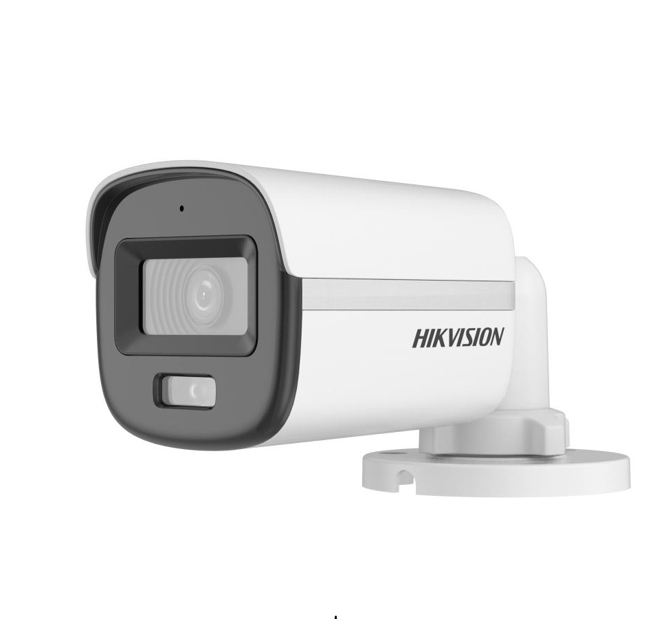 Cámara Analógica Hikvision mini bullet 3K ColorVu con audio