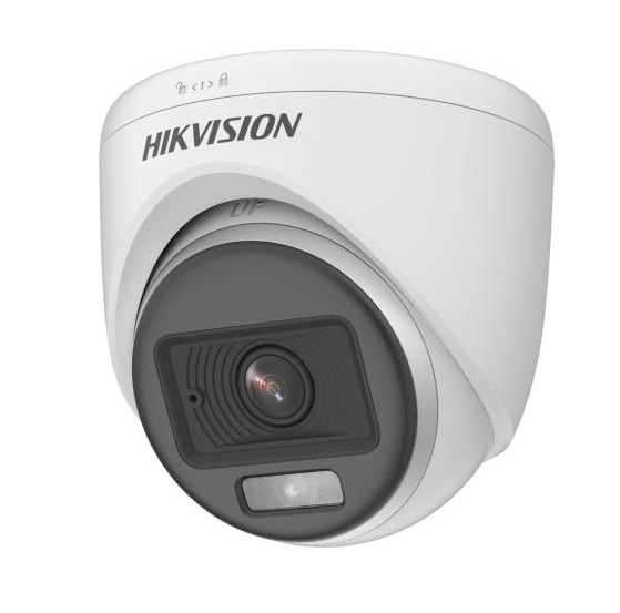 Cámara Analógica Hikvision domo 3k ColorVu con audio para interiores