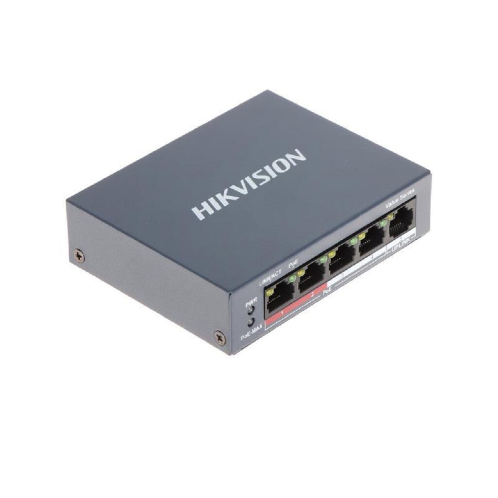 Switch PoE Hikvision DS-3E0105P-E/M(B)