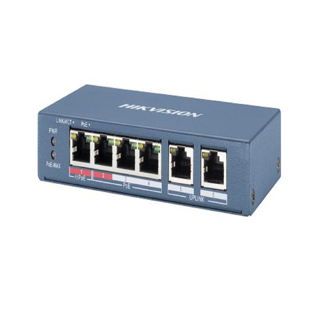 Switch Hikvision DS-3E0106HP-E