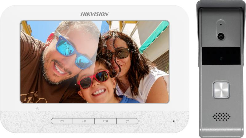 Kit videoportero analógico Hikvision